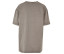 LADIES OVERSIZED ACID WASH TEE